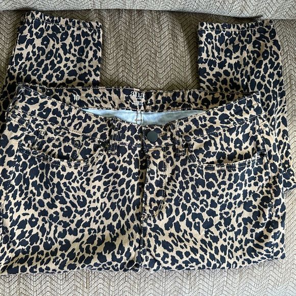 Women’s leopard skinny stretch jean - Picture 2 of 7